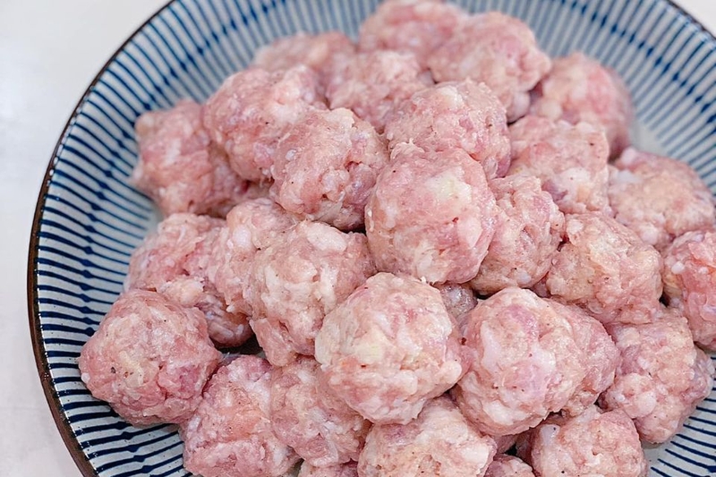 canh cải bẹ xanh thịt viên 3