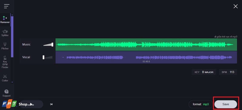 vocalremove 8