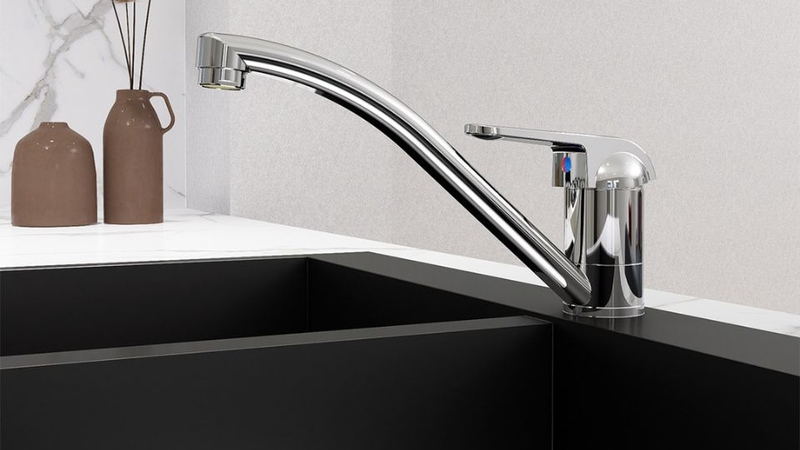 Vòi rửa bát nóng lạnh Caesar K511C