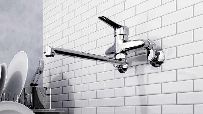 Vòi rửa bát nóng lạnh Caesar K540C