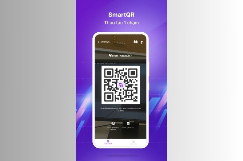 Smart QR là một tính năng độc đáo