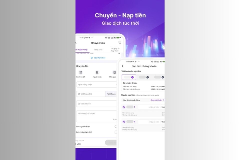 Chuyển/Nạp tiền linh hoạt hiệu quả
