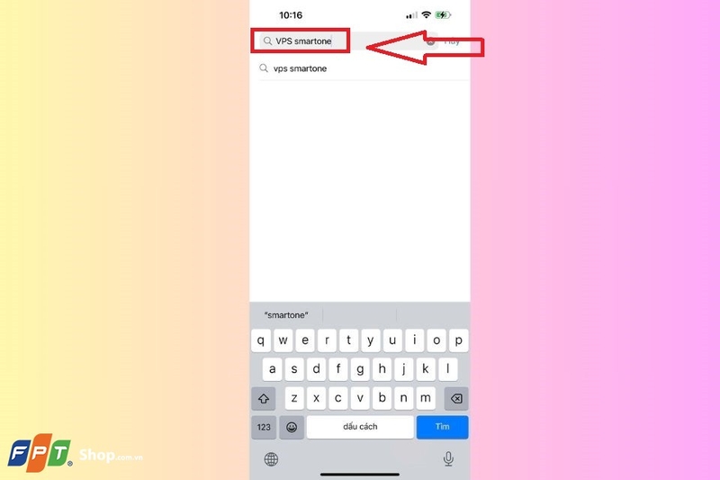 Bước 1: Mở kho ứng dụng trên điện thoại của bạn.