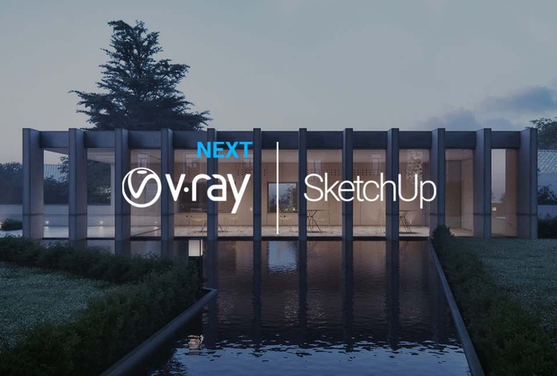 Vray SketchUp được sử dụng rộng rãi trong kiến trúc