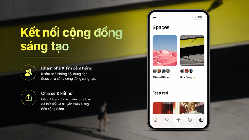 Kết nối cộng đồng sáng tạo