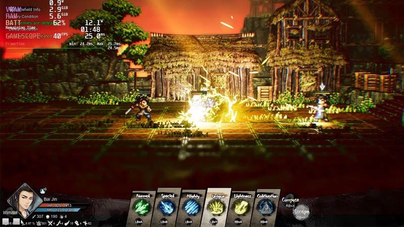 Wandering Sword có hệ thống võ công đa dạng