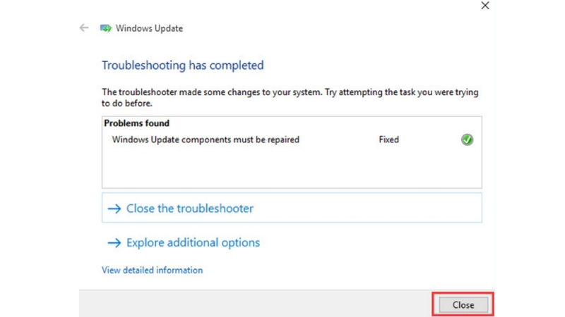 We couldn't complete the updates undoing changes 7
