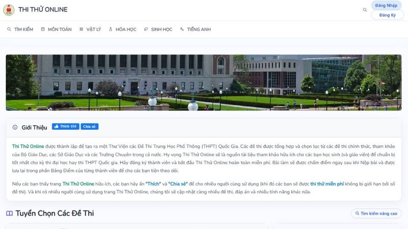 Thi Thử Online