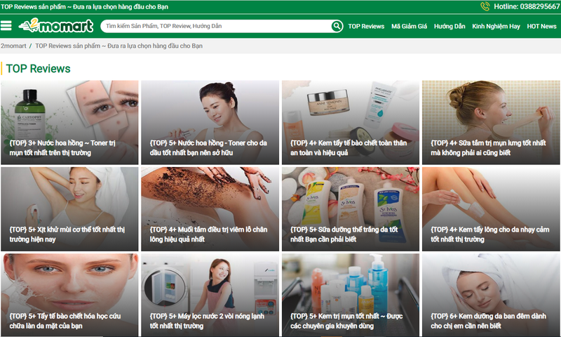 web so sánh giá 8