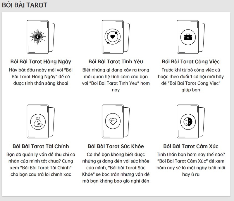 Top 5 website tarot online miễn phí 2026 8