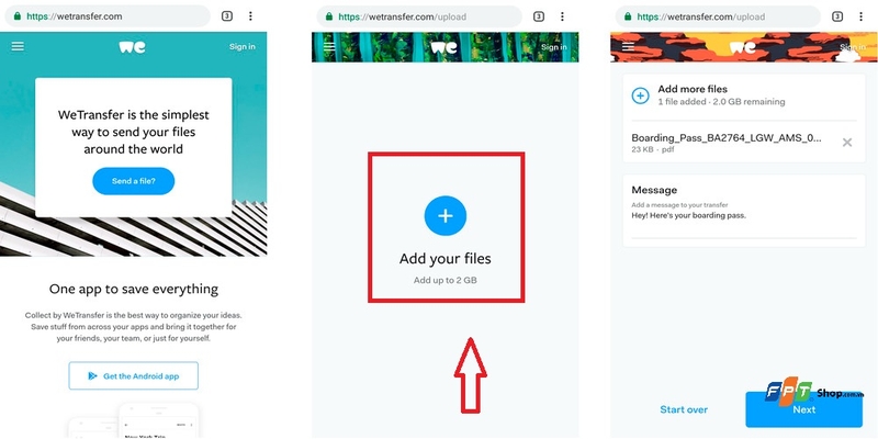wetransfer hình 9