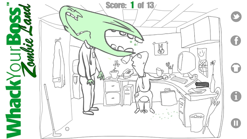 Whack Your Boss Zombie Land