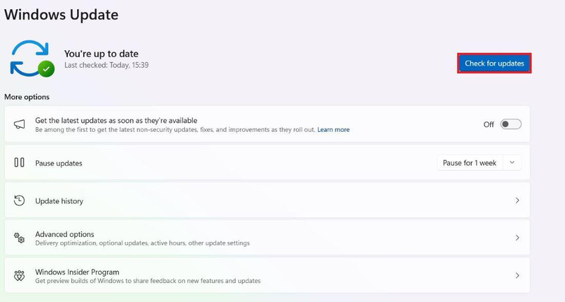 Win 11 không update được 7