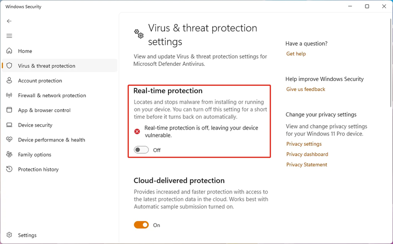 Các tính năng đáng chú ý trên Windows Defender