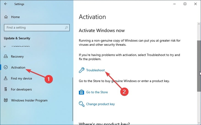 Windows is activated using your organization's activation service hình 4