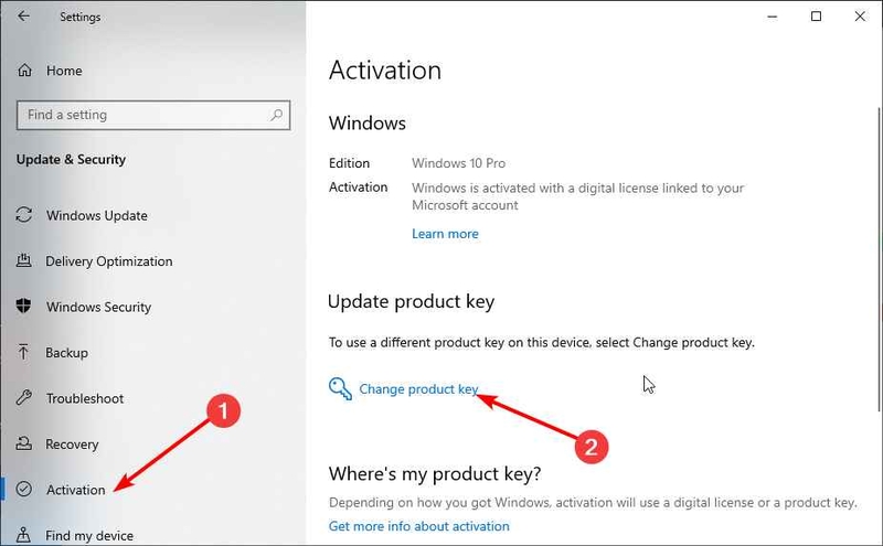 Windows is activated using your organization's activation service hình 6