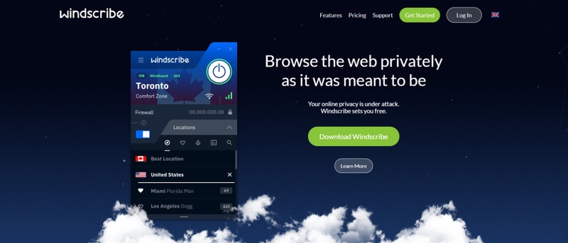 windscribe vpn