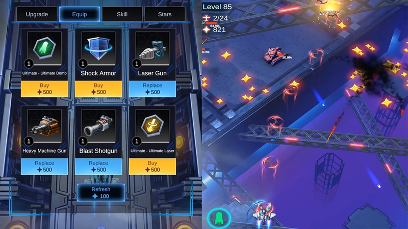 Hệ thống trang bị đa dạng giúp game thú vị hơn
