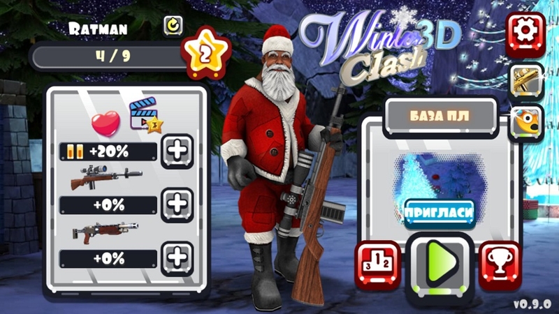 Giới thiệu game Winter Clash 3D: Cuộc chiến Giáng Sinh đầy kịch tính