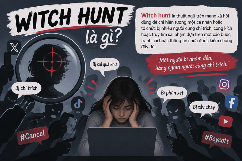 Witch hunt là gì?