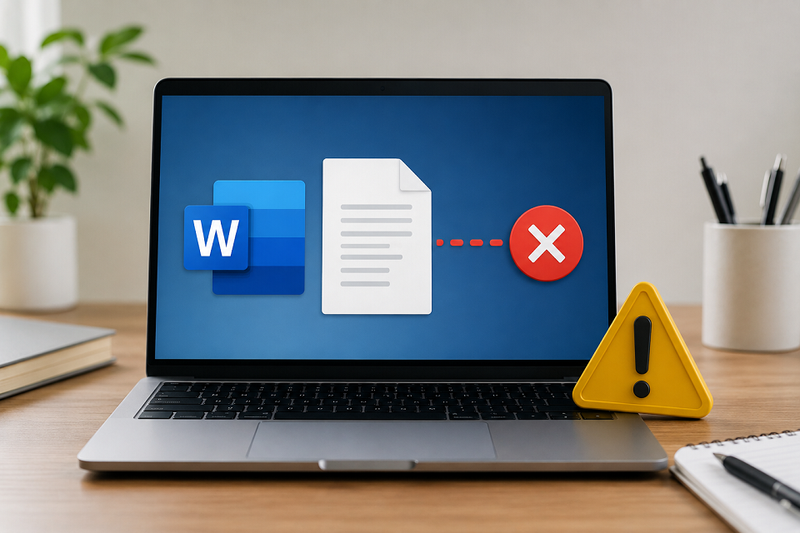 Lỗi Word the document cannot be opened là gì?