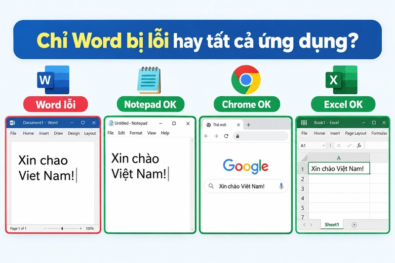 Word không gõ được tiếng Việt ảnh 3