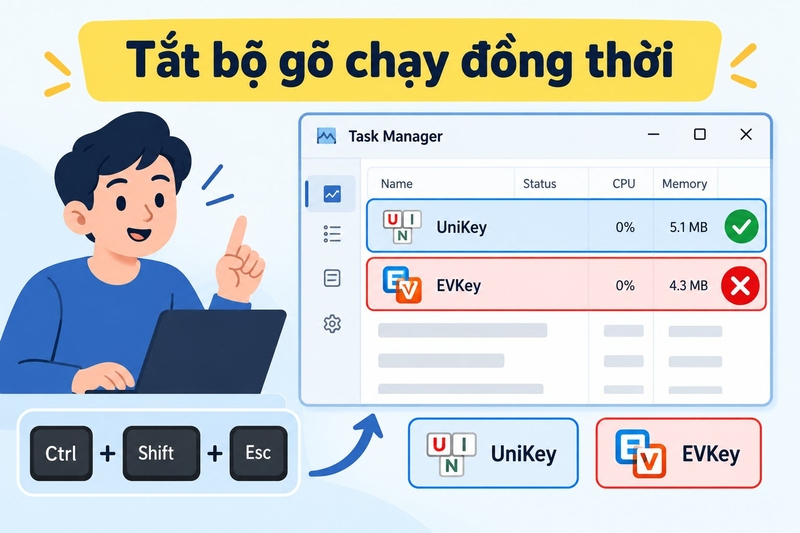 Word không gõ được tiếng Việt ảnh 6