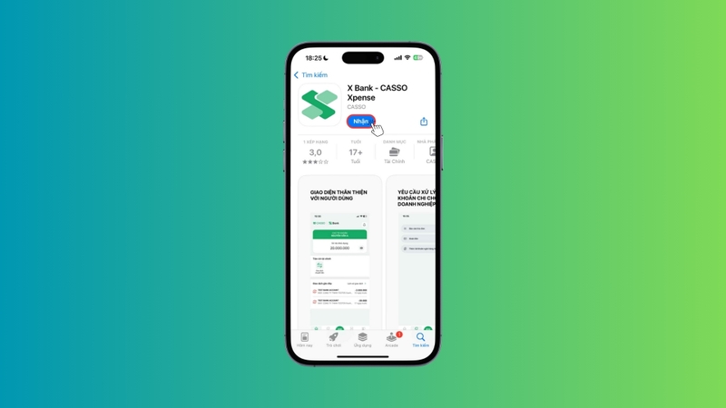 Nhấn Nhận (Get) để cài đặt