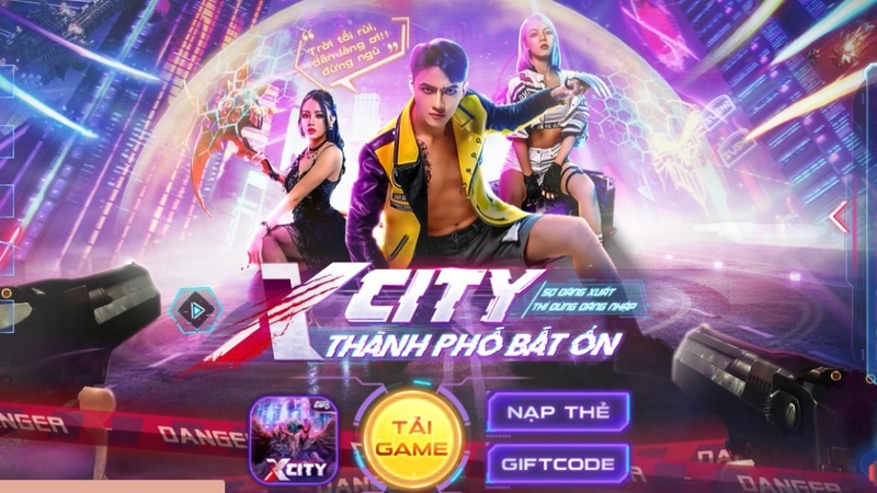 X-City: Thành Phố Bất Ổn là siêu phẩm MMORPG với chủ đề dị năng đô thị