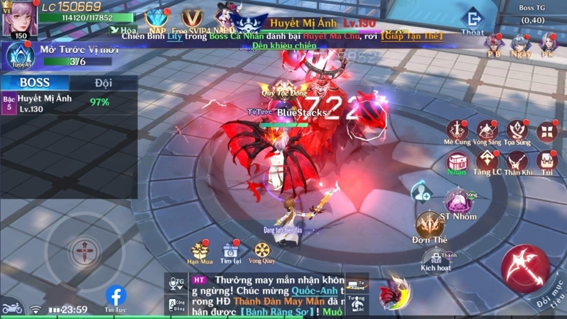 Để lên Tước Vị, bạn cần đạt level tương ứng và hoàn thành các nhiệm vụ theo yêu