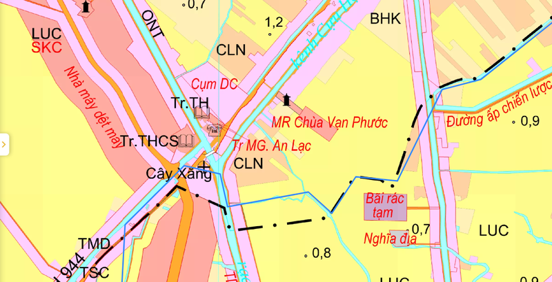 Xã An Thạnh Trung của An Giang sáp nhập