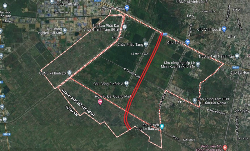 Xã Bình Lợi của TP.HCM 1