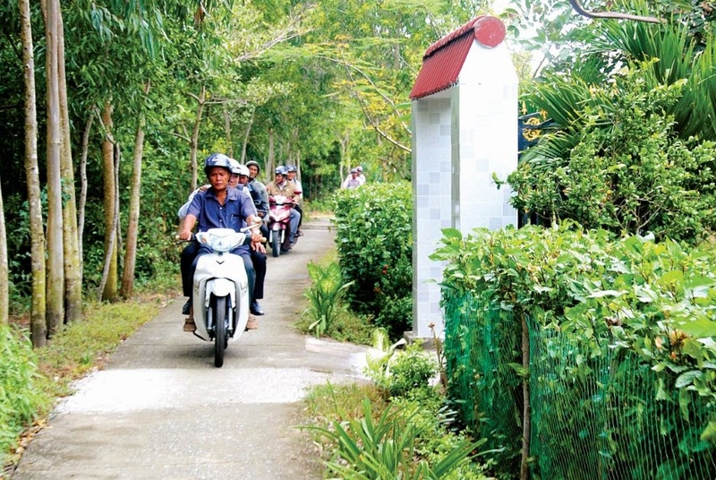 Xã Rạch Chèo của Cà Mau 3