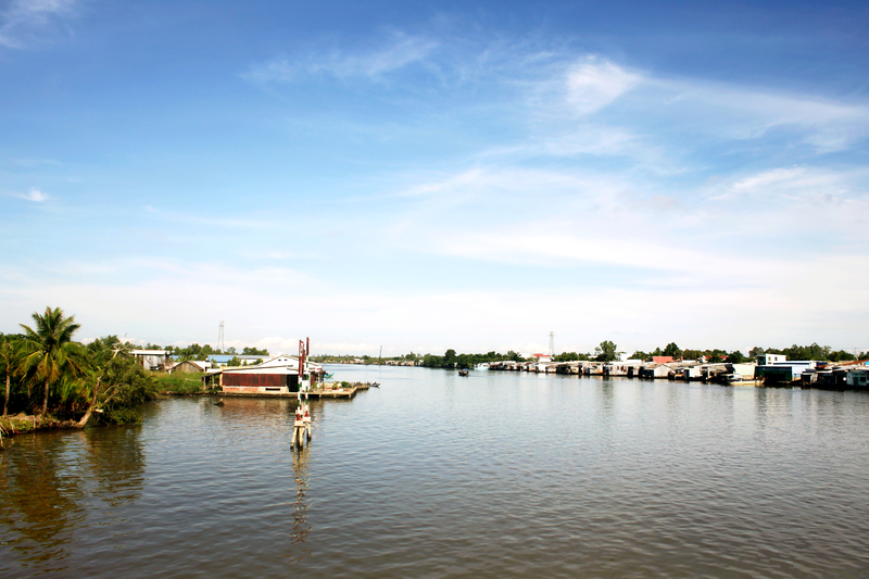 Xã Sông Đốc của Cà Mau
