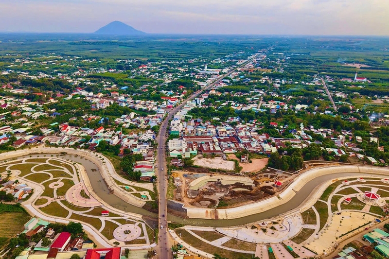 Xã Tân Biên của Tây Ninh sau sáp nhập 3