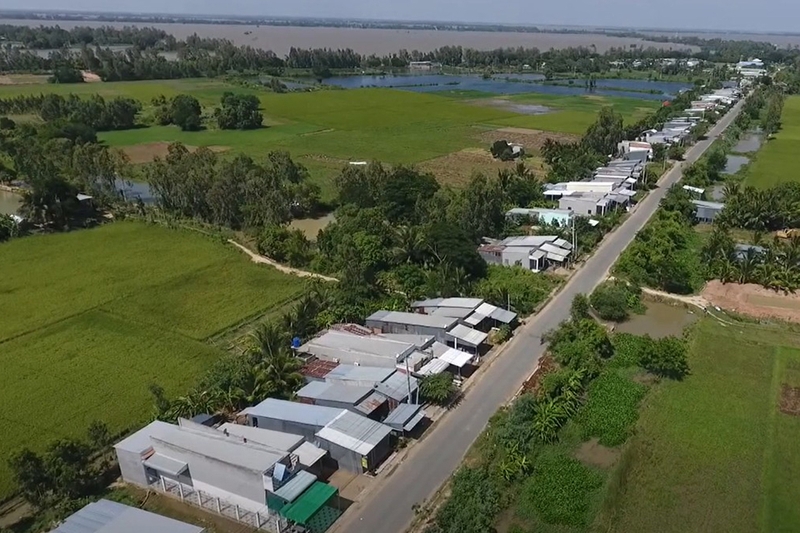 Xã Tân Hộ Cơ của Đồng Tháp 1