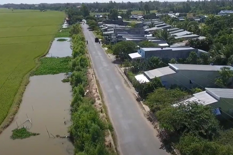 Xã Tân Hộ Cơ của Đồng Tháp 8