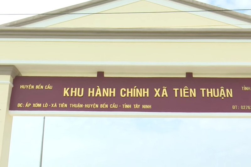 Xã Tiên Thuận của Tây Ninh sau sáp nhập 8