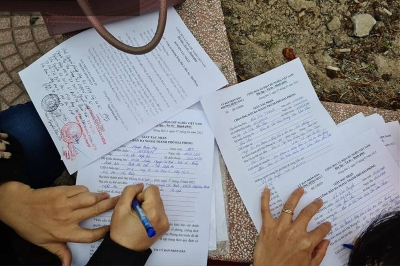xác nhận sơ yếu lý lịch