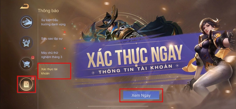 Cách xác thực tài khoản Liên Quân Mobile ảnh 2
