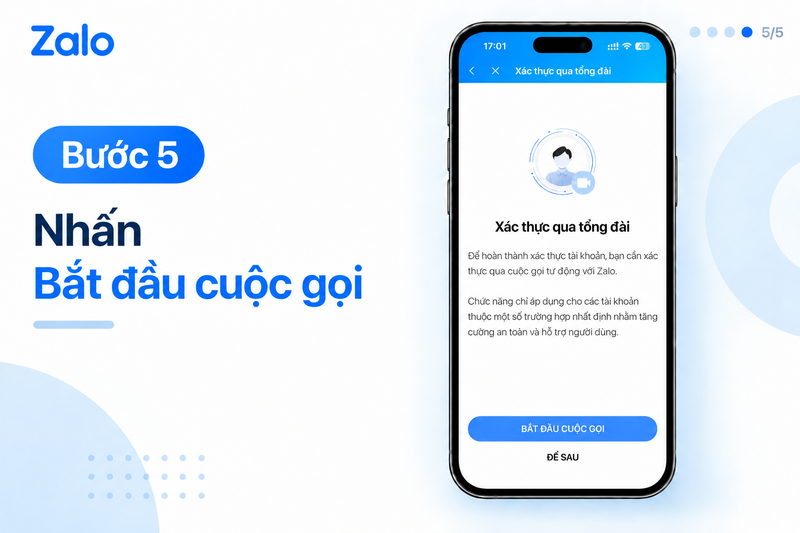 Nhấn Bắt đầu cuộc gọi