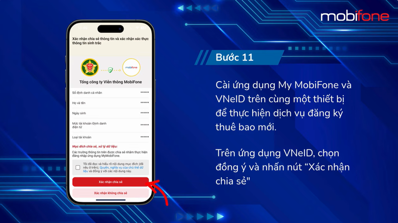 Xác nhận chia sẻ