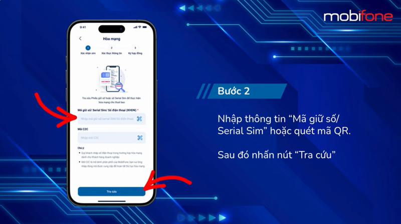 Nhấn Tra cứu