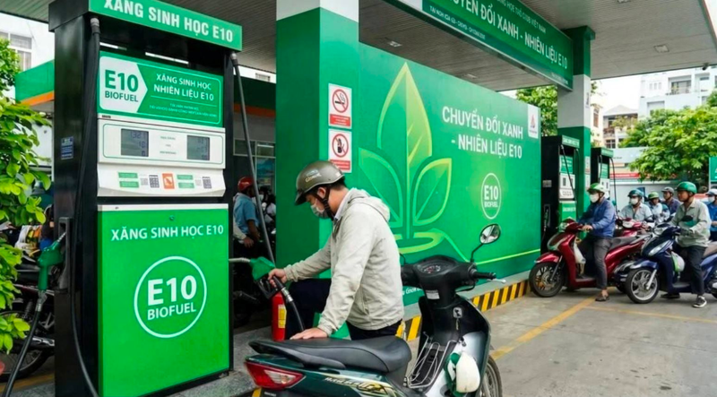 Xăng E10 có lợi ích gì?