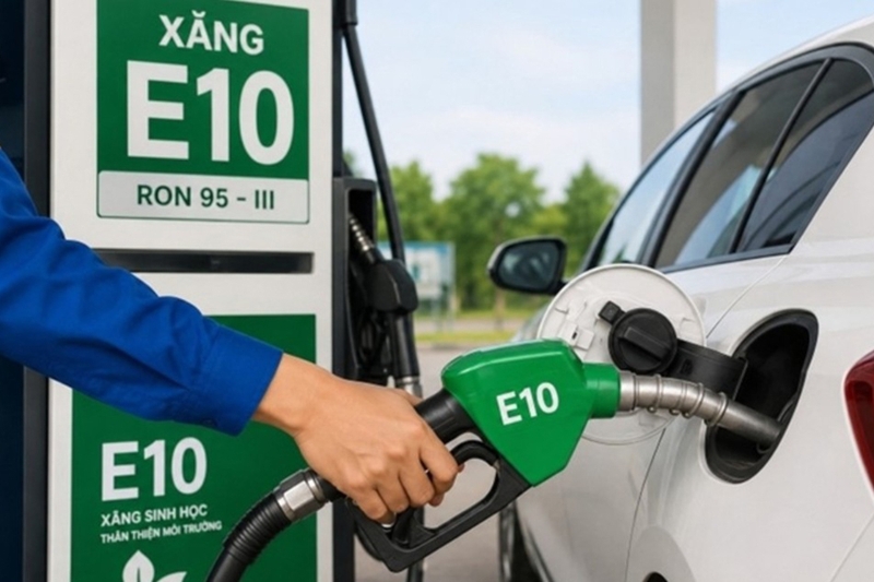 Xăng E10 và xăng 95 1
