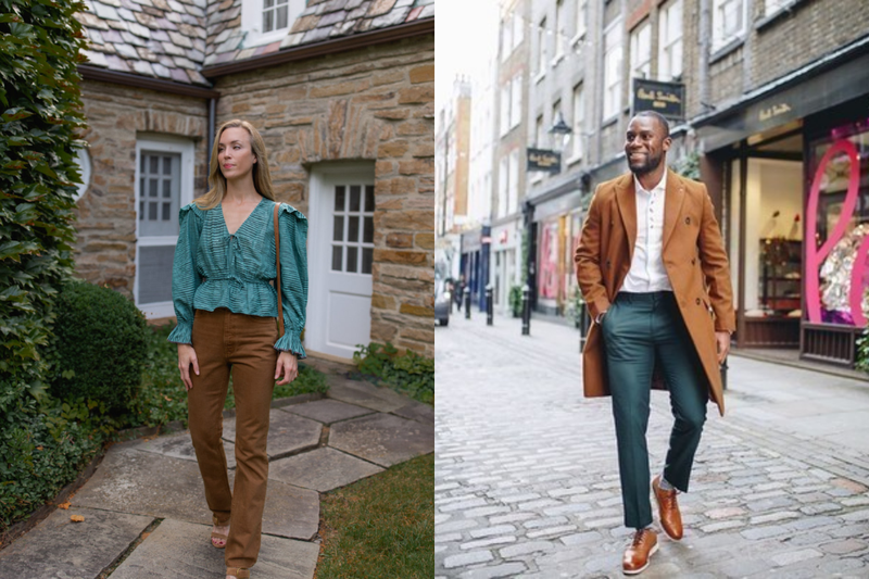 Xanh cổ vịt + nâu