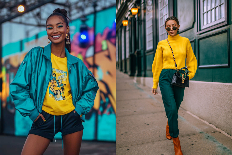 Xanh cổ vịt + vàng