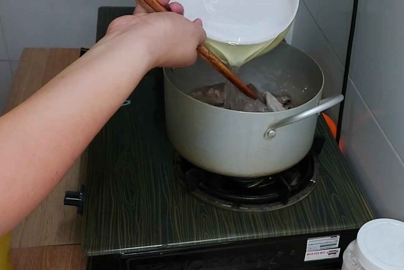 xáo lòng bánh mướt hình 11