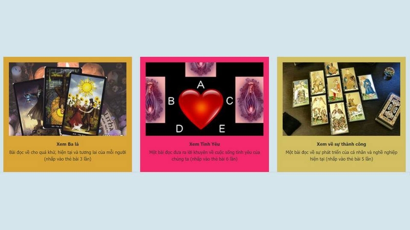 Wikithansohoc.com là một trong những website hàng đầu về xem bói bài Tarot online