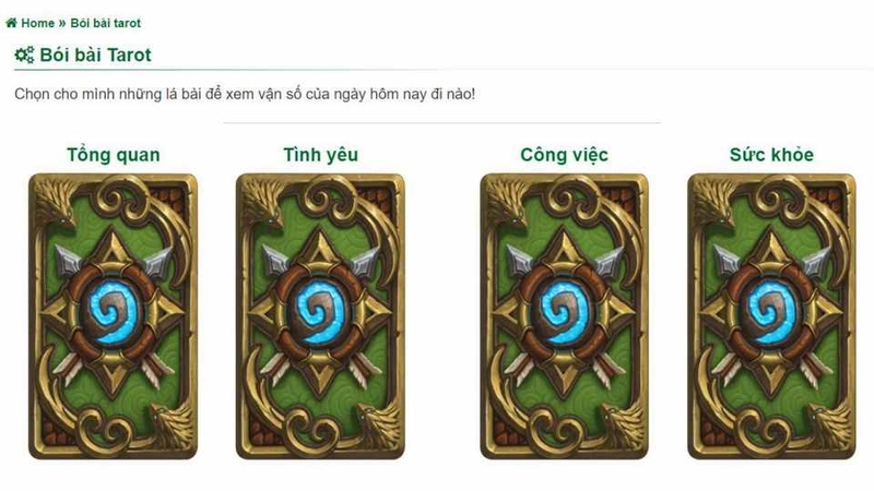 Thientue.vn là một trang web chuyên về xem bói bài Tarot